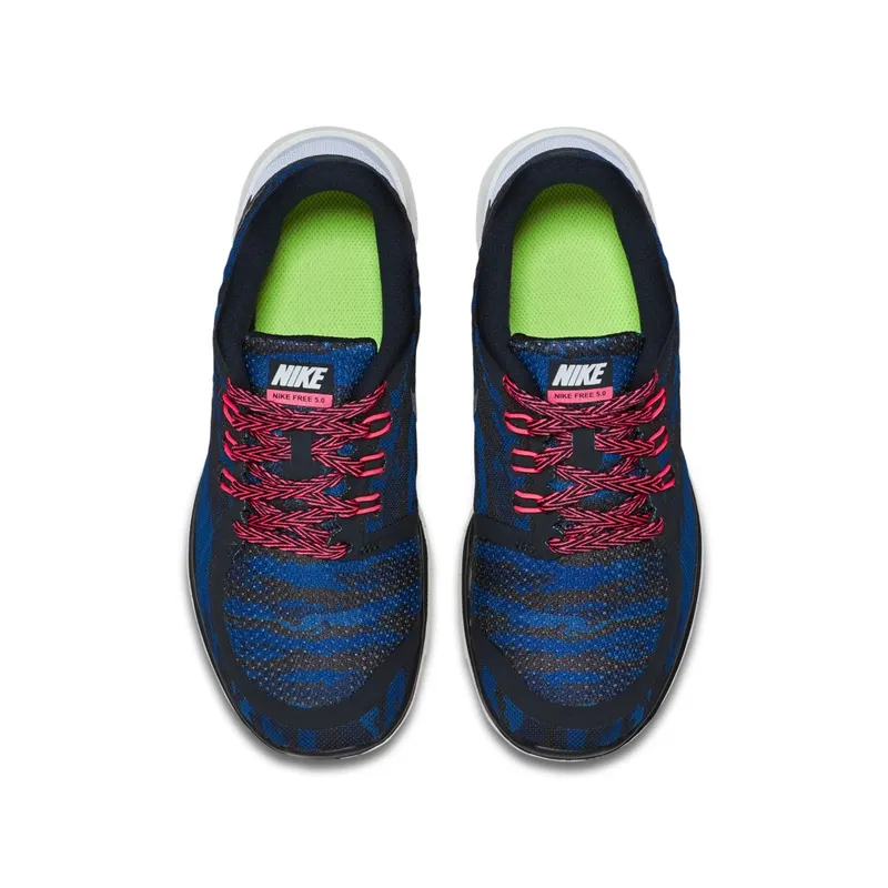 Nike  Free 5.0 Print Dark Obsidian (GS) Dark Obsidian/Lava (749681-400)
