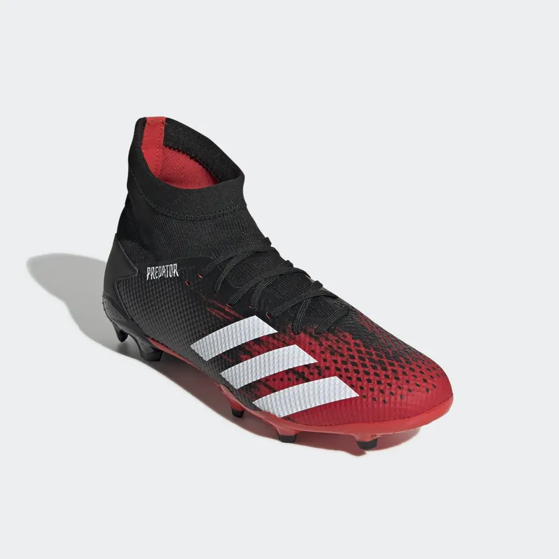 adidas  Predator 20.3 Core Black Cloud White Core Black/Cloud White/Active Red (EE9555)