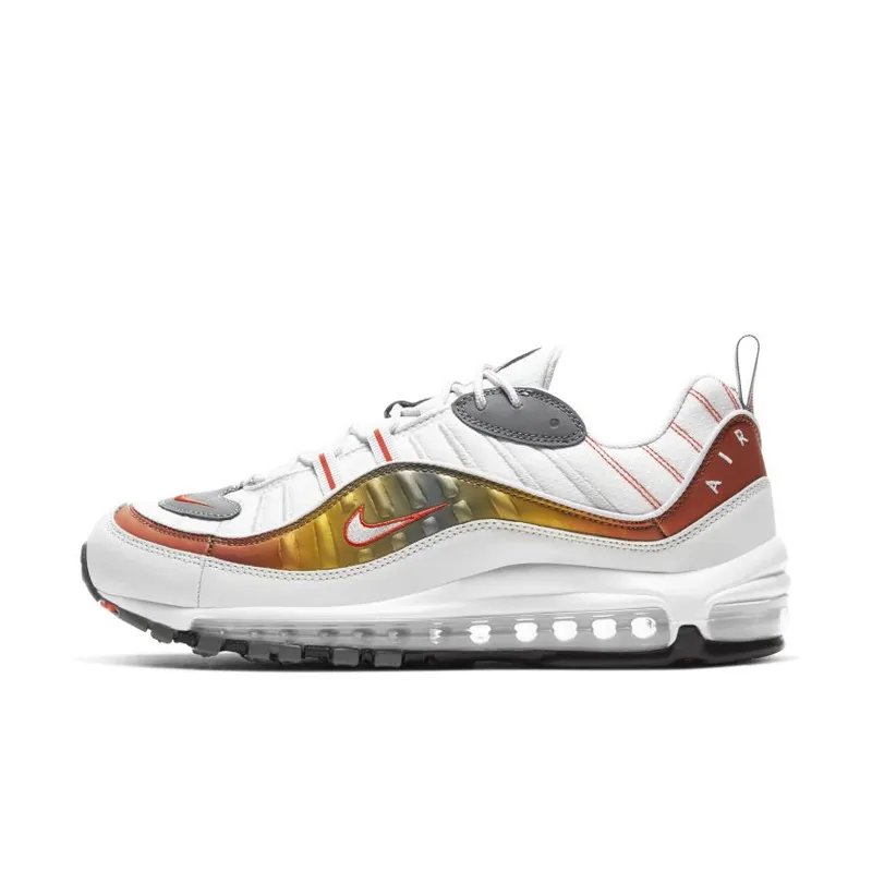 Nike Air Max 98 SE Vast Grey Vast Grey/Team Orange/Smoke Grey (CD0132-002)