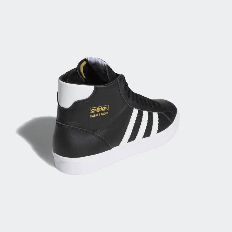 adidas Basket Profi Core Black Core Black/Cloud White/Gold Metallic (FW3109)