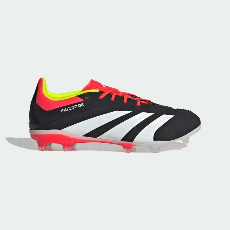 adidas Predator 24 Elite FG Core Black Cloud White Solar Red (IG7746)