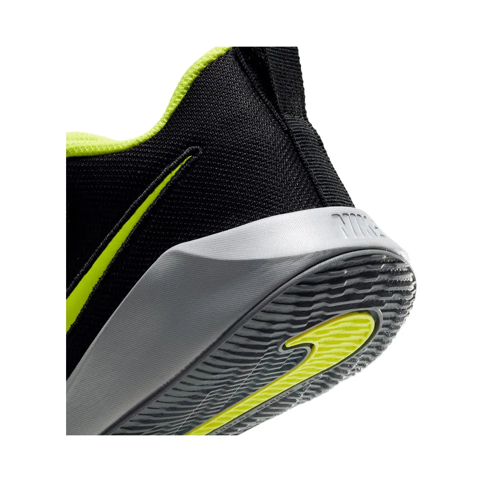 Nike Team Hustle Quick 9 Black Lemon Venom (PS) Black/Light Smoke Grey/Smoke Grey (AT5299-007)