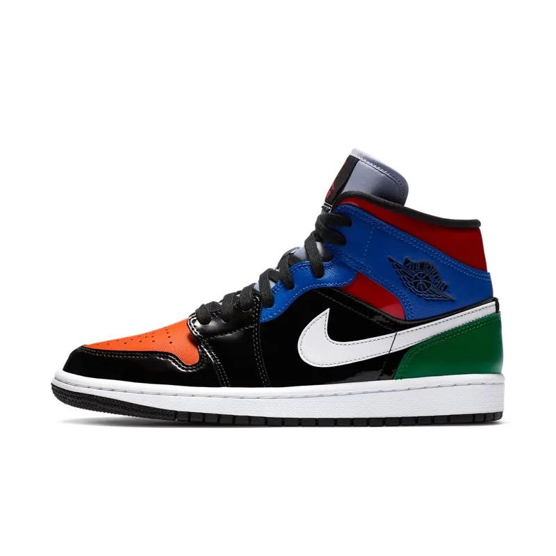 Air Jordan WMNS 1 Mid SE ‘Multi Patent’ (2020) (CV5276-001)