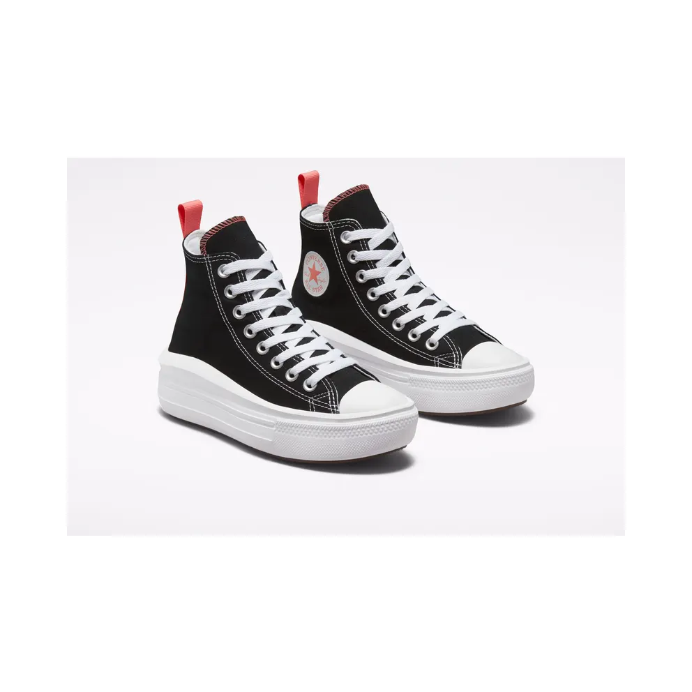 Converse Chuck Taylor All Star Move Platform Black/pink Salt/White