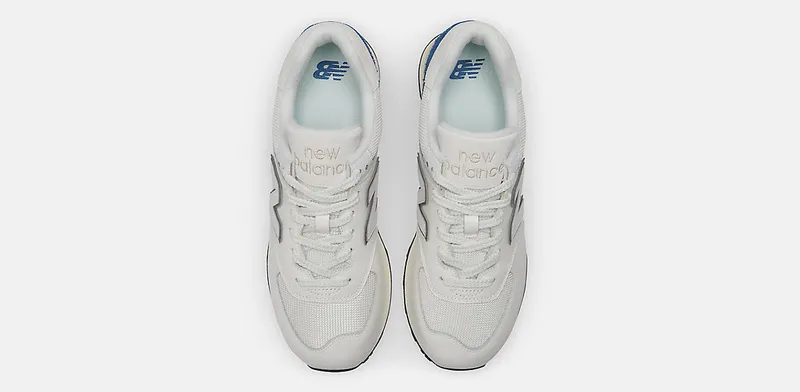 New Balance 574 White Royal Blue (U574UI2)