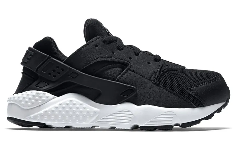 Nike Air Huarache Run Black White (PS)