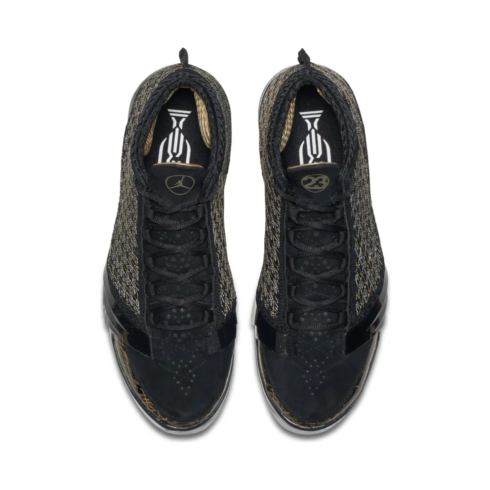 Jordan 23 Trophy Room Black Black/Black-Metallic Gold-Dark Grey (853336-023)