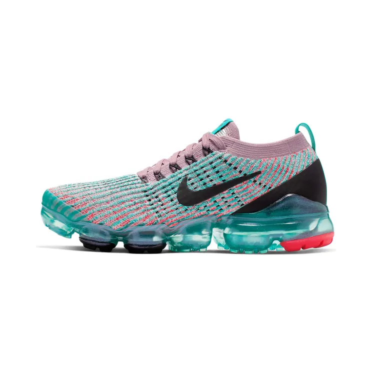 Nike Air VaporMax Flyknit 3 South Beach “Plum Chalk / Red Orbit / Hyper Jade / Black” (AJ6910-500)