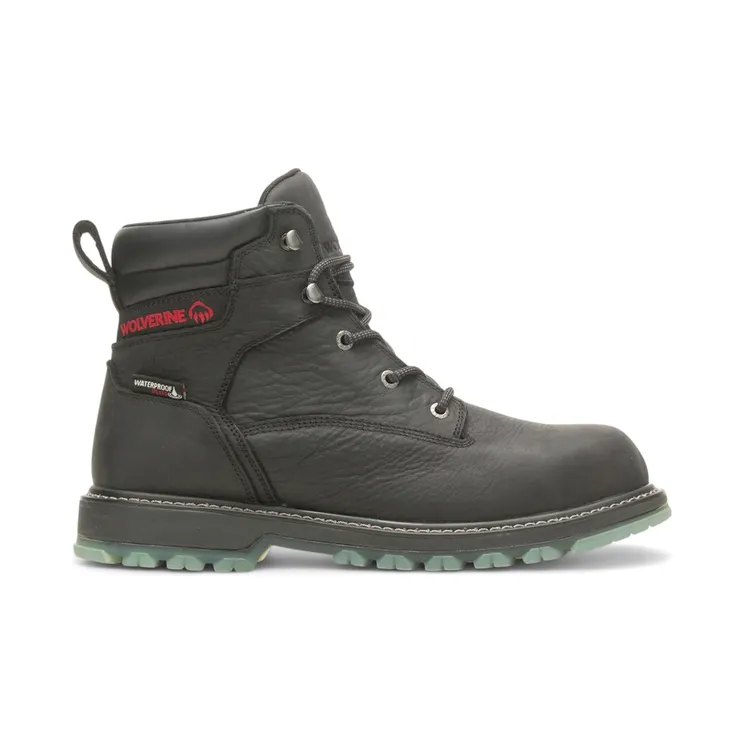 Wolverine Floorhand LX Steel Toe 6″ Boots Black (W231015)