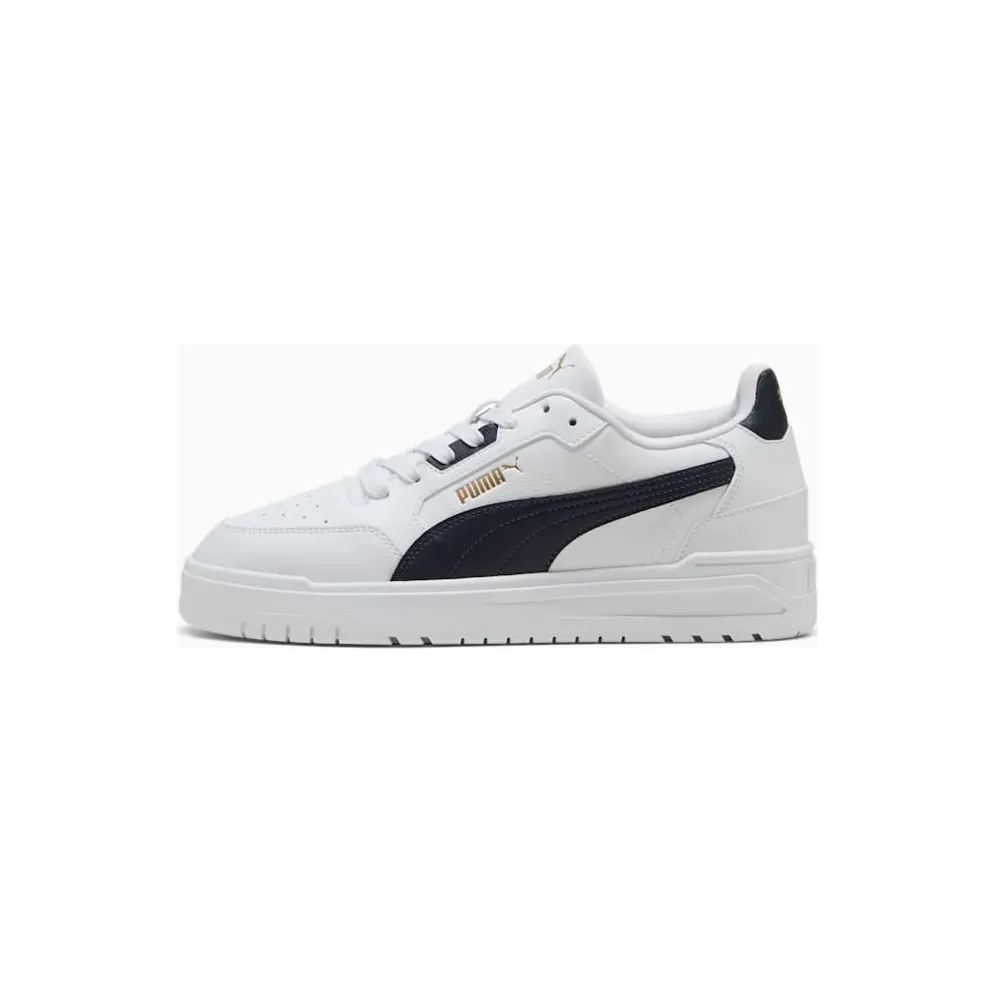 Puma Shuffle Downtown PUMA White-New Navy-PUMA Gold (402596-04)