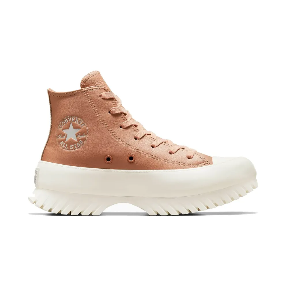 Converse Chuck Taylor All Star Lugged 2.0 Leather Clay Pot/egret/Silver