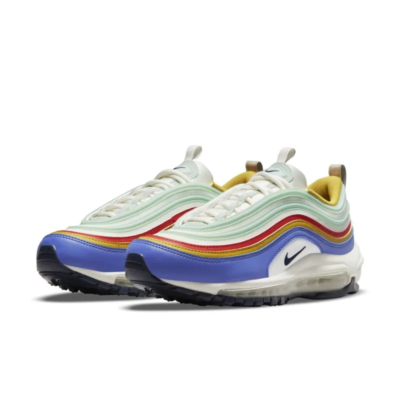 Nike Air Max 97 Sapphire Pistachio Frost Obsidian (W) (DH5724-100)