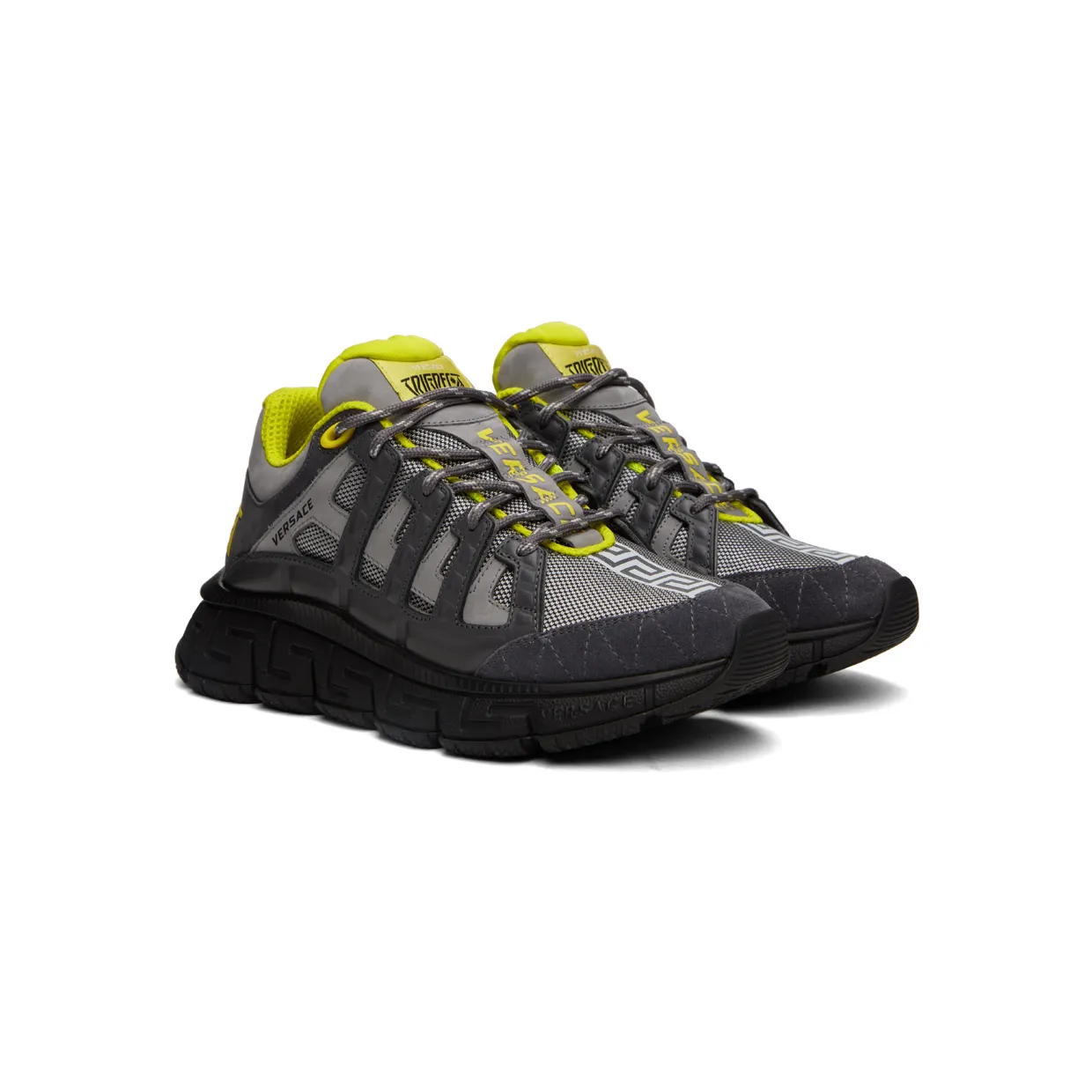 Versace Gray Trigreca Sneakers (DSU8094 1A04984) (4)