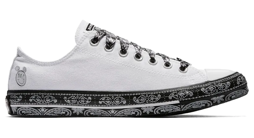 Converse Chuck Taylor All-Star Low Miley Cyrus White Black