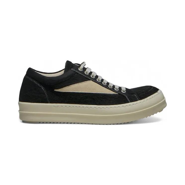 Rick Owens DRKSHDW Vintage Low Black Milk Fleece (DS02E7803-BMOLVS-911)