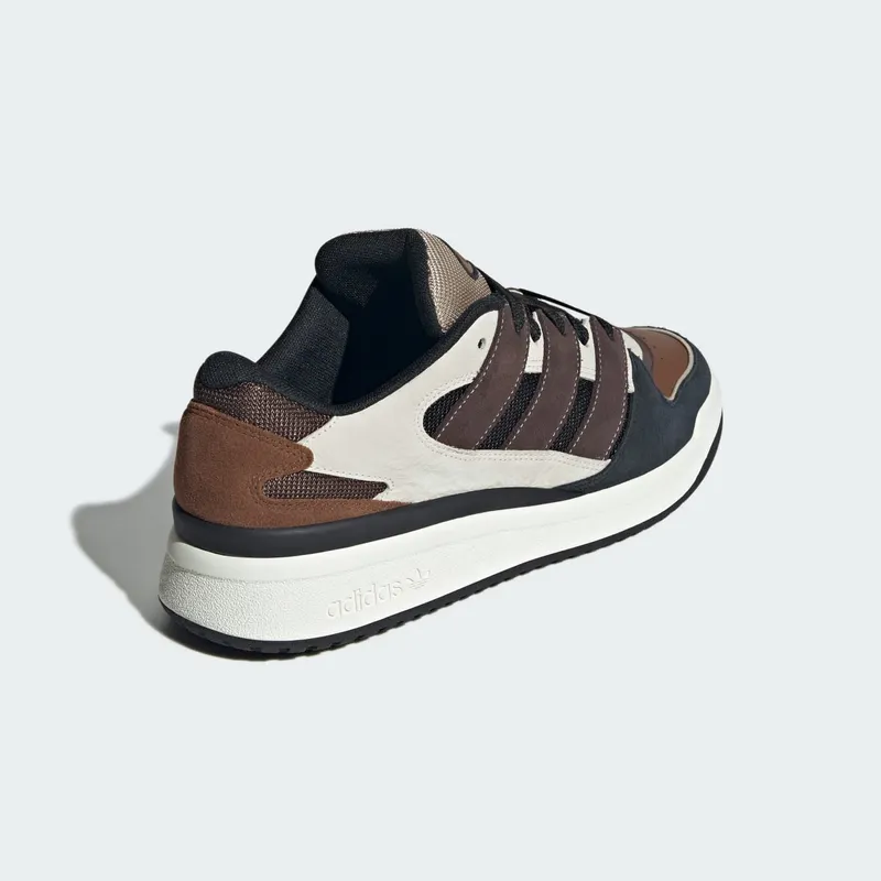 adidas Forum Puffed Off White Dark Brown Black (JS3160)