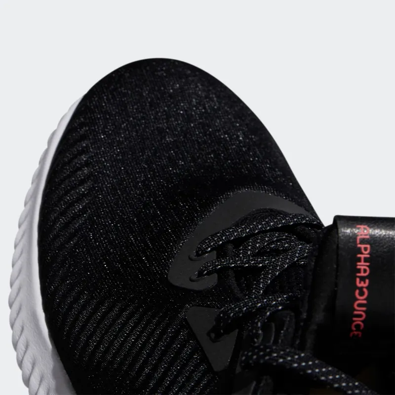 Adidas Alphabounce+ Core Black / Cloud White / Signal Pink (FZ2194)