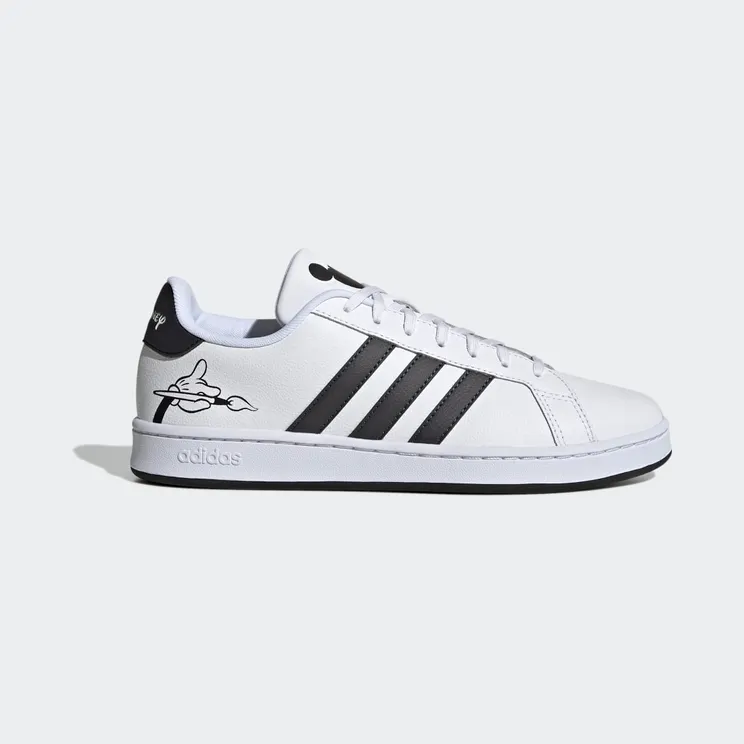 adidas Grand Court Base Cloud White / Carbon / Ray Red (GW3658)