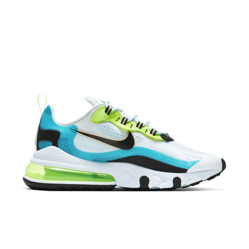 Nike Air Max 270 React Oracle Aqua Ghost Green Oracle Aqua/Ghost Green-Washed Coral-Black (CT1265-300)
