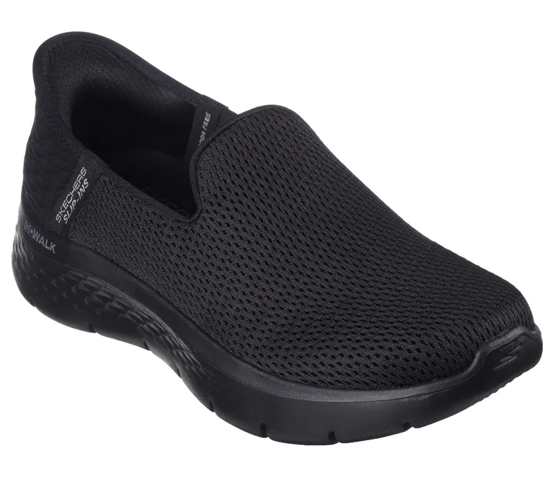 Skechers Slip-ins: GO WALK Flex – Relish – Black (124963 BBK)