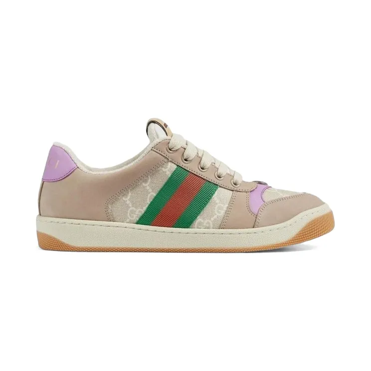 Gucci Screener Distressed Beige Lilac (705051 UULG0 9683)