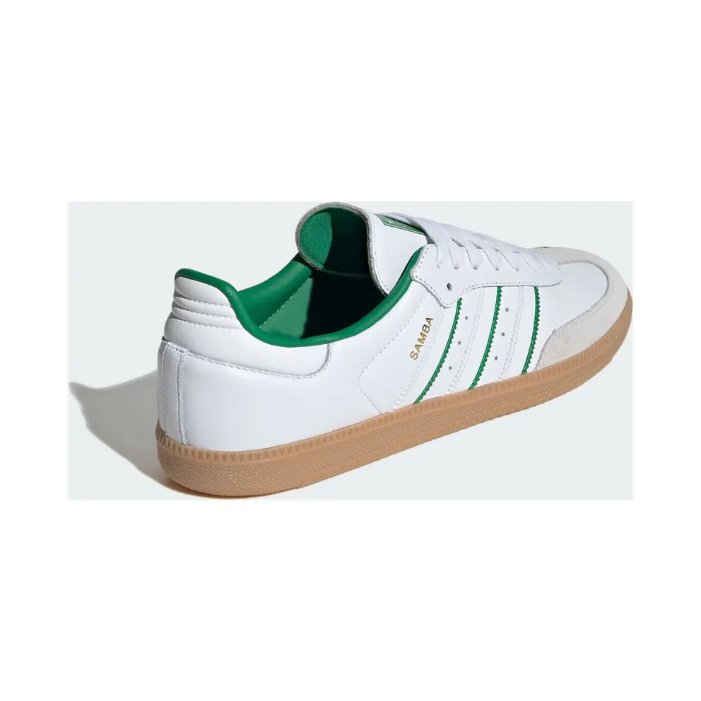 Adidas Samba OG Cloud White / Crystal White / Green (JI2044)