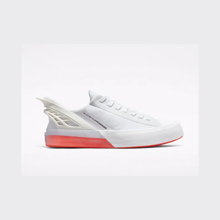 Converse Chuck Taylor All Star FlyEase Wit/zwart/wild Mango (172806C)