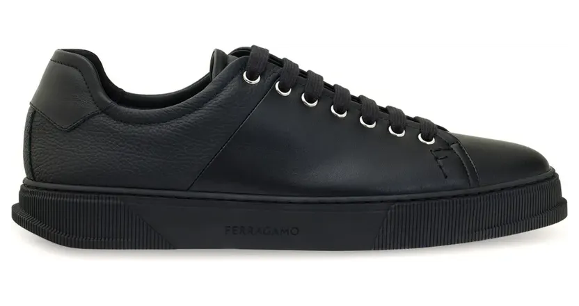 Ferragamo mit Kontrasteinsatz “Black” (772429)