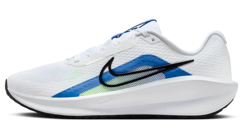 Nike Downshifter 13 White Star Blue Green Strike Black (FD6454-103)