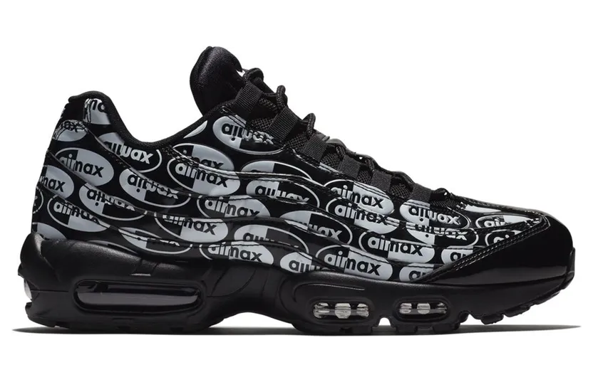 Nike Air Max 95 All-Over Print Black White