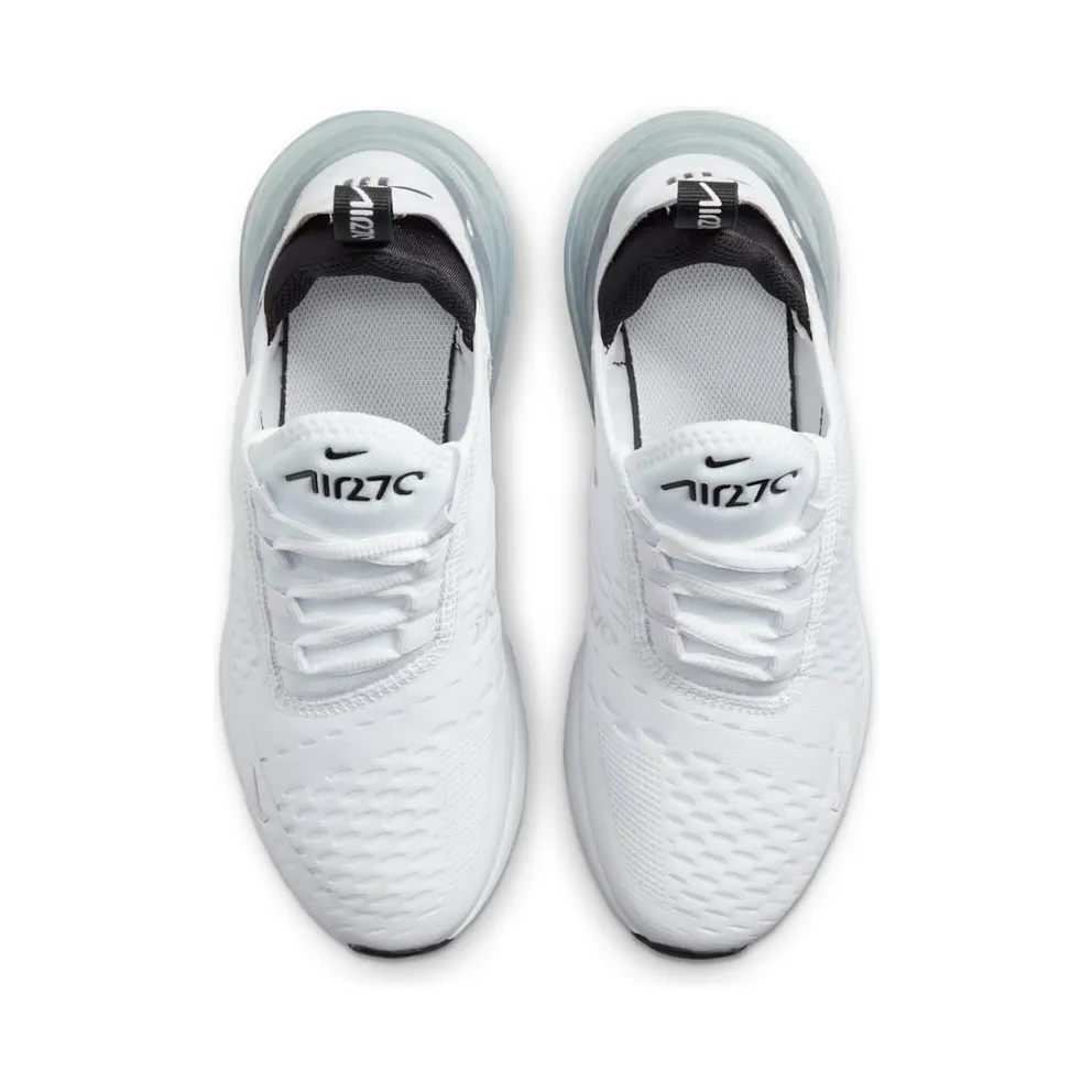Nike Air Max 270 “White / Black / Metallic Silver / Pure Violet” (943345-159)