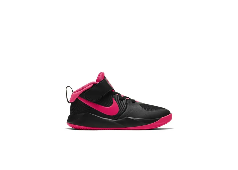 Nike Team Hustle D 9 Black Racer Pink (PS) Black/White/Racer Pink (AQ4225-002)