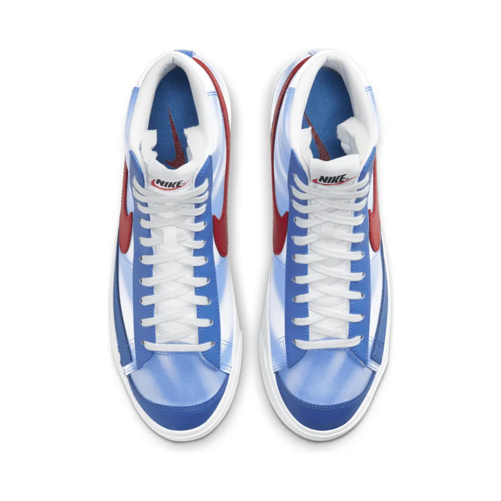 Nike Blazer Mid 77 Pacific Blue Red Pacific Blue/White-University Red (DC1405-400)