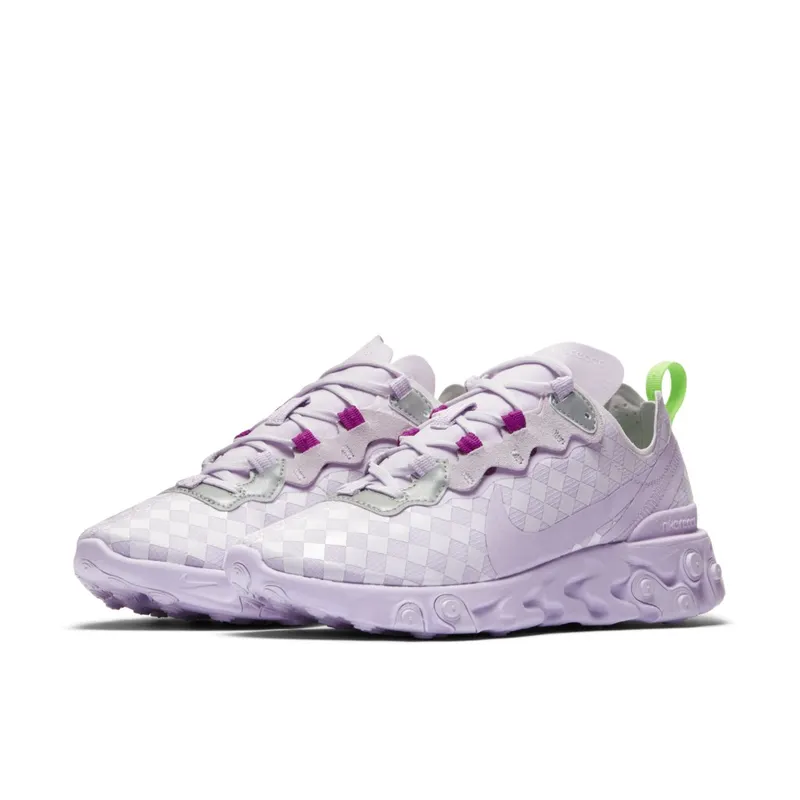 Nike Womens React Element 55 ‘Barely Grape’ (2019) (CN0146-500)
