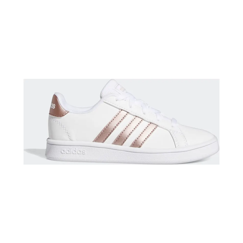 adidas Grand Court Schuh Cloud White / Copper Met. / Light Granite (EF0101)