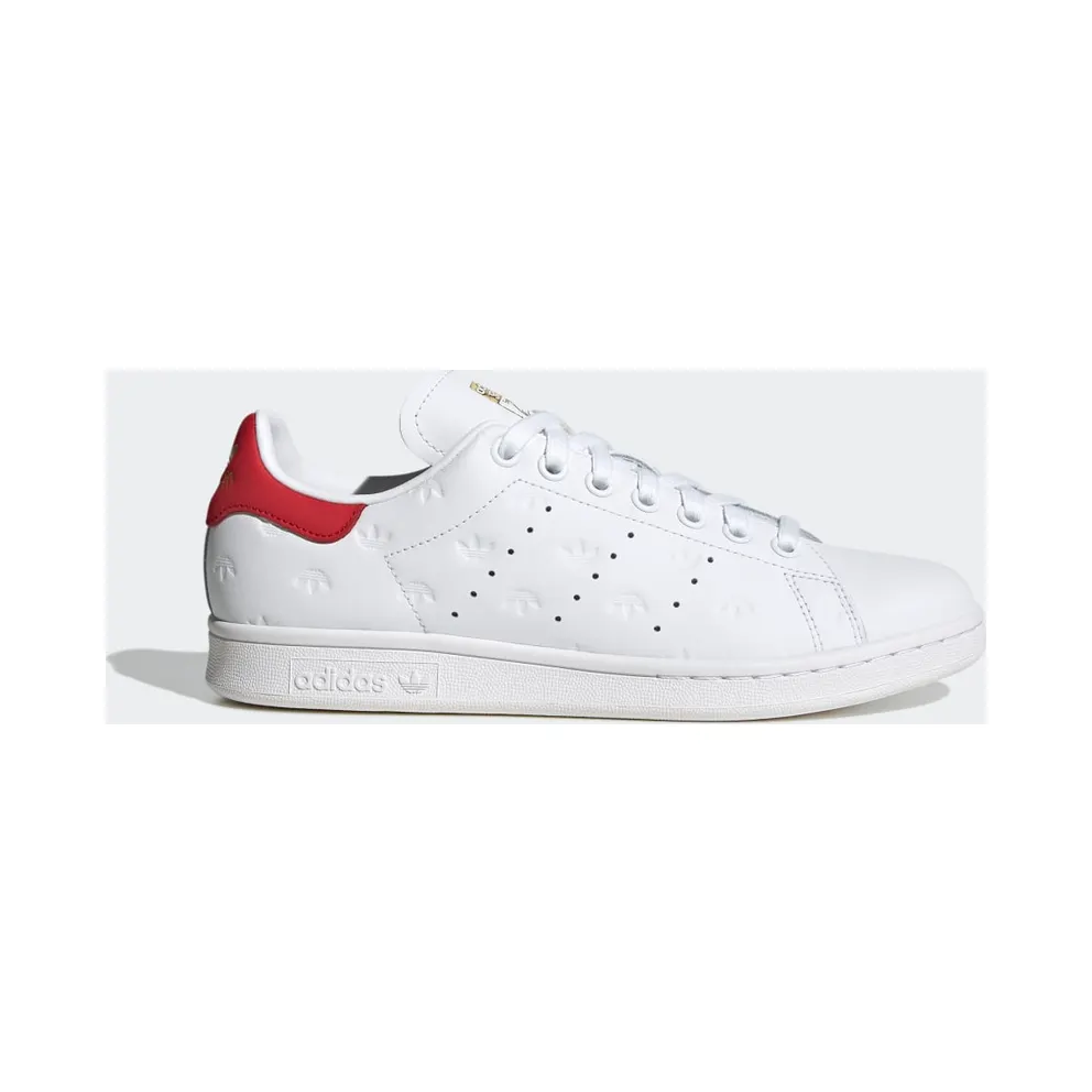 Adidas Stan Smith Cloud White / Better Scarlet / Gold Metallic (FZ6370)