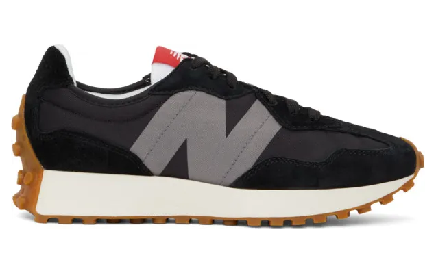 New Balance Black Kawhi Leonard Edition Seismic Moment 327 Sneakers (MS327STC)