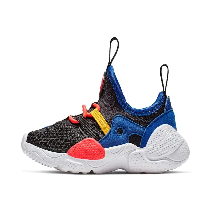 Nike Huarache E.d.g.e.txt Bt Toddlers Style “BLACK/WHITE-SOLAR RED” (CK4983-002)
