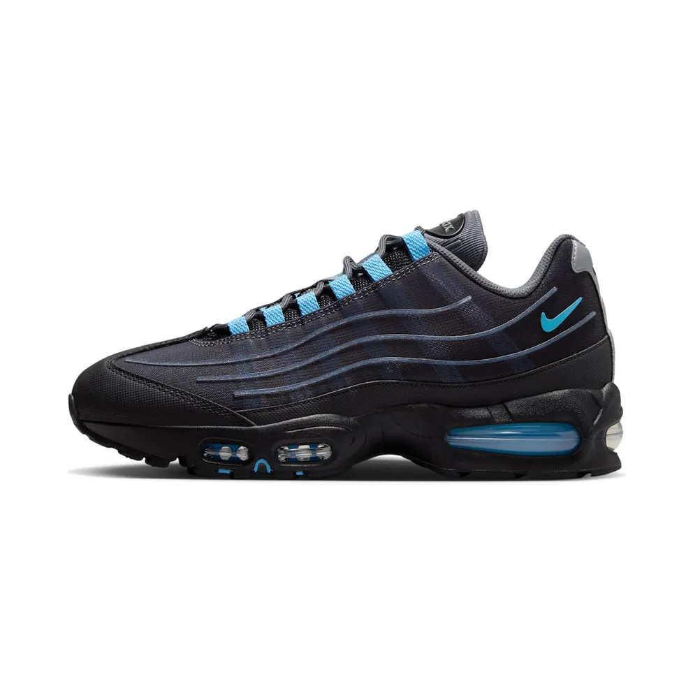 Nike Air Max 95 Big Bubble Tech “Black / University Blue” (IH7853-002)