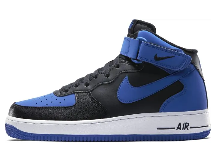 Nike Air Force 1 Mid Black Royal (2015)