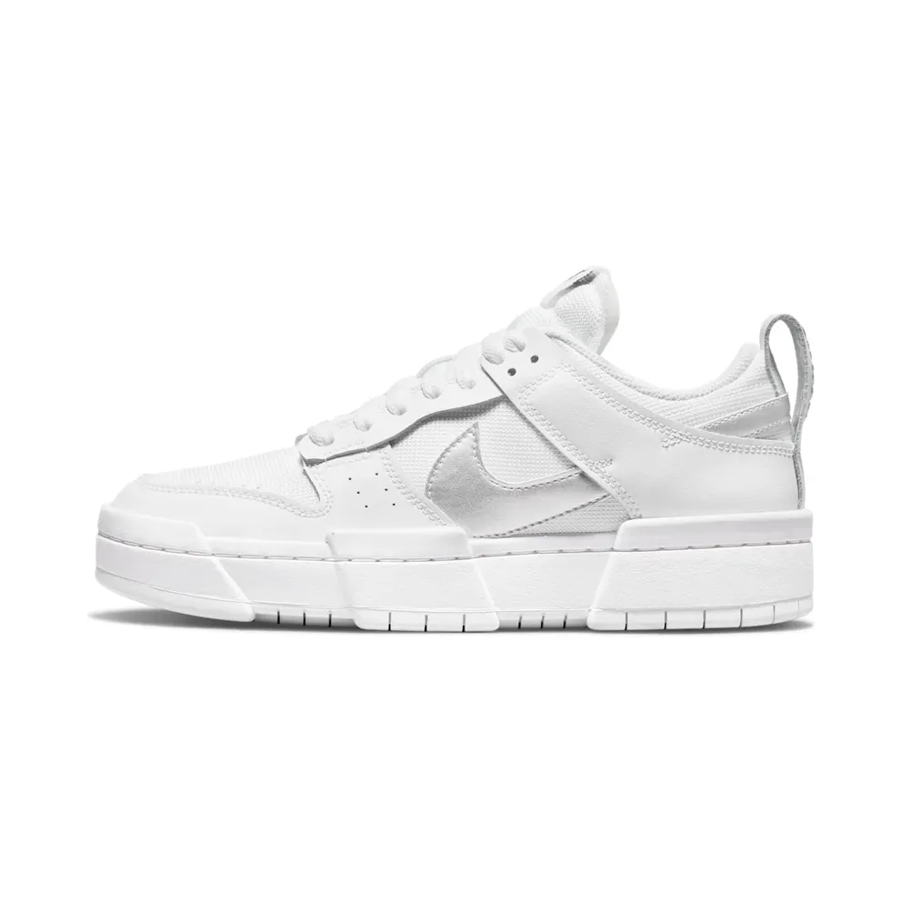 Nike Dunk Low Disrupt White Silver (W)
