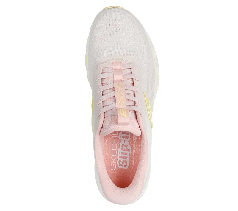 Skechers Slip-ins: GO WALK Glide-Step 2.0 – Maria Sneaker Natuurlijk/Pink