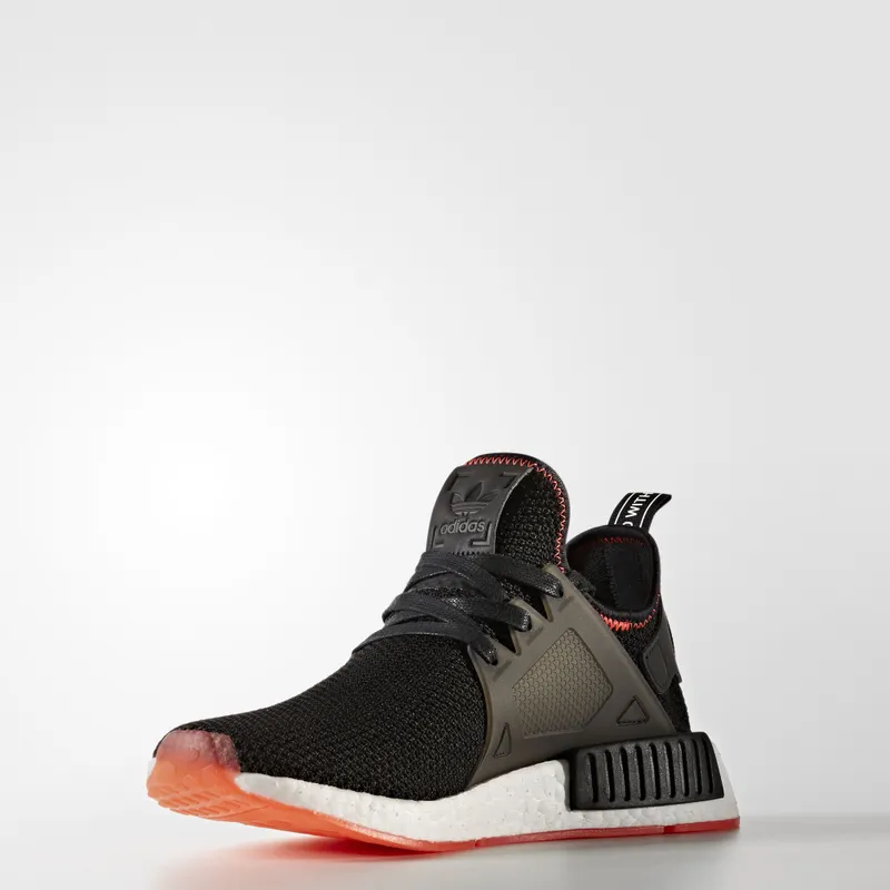 adidas NMD XR1 Black Contrast Stitch Core Black/Core Black/Solar Red (BY9924)