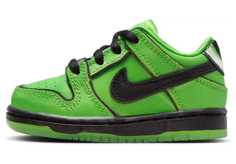 Nike SB Dunk Low The Powerpuff Girls Buttercup (FZ8831-300)