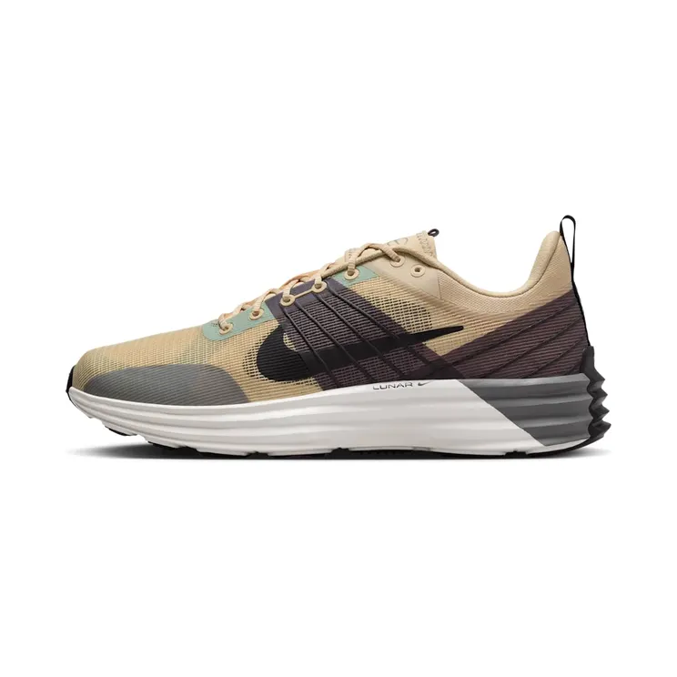 Nike Lunar Roam “Sesame / Smoke Grey / Dark Raisin / Black” (DV2440-201)