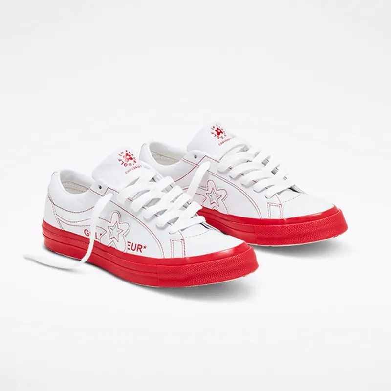 Converse One Star Ox Golf Le Fleur Color Block Pack Red White/Red-White (164026C)