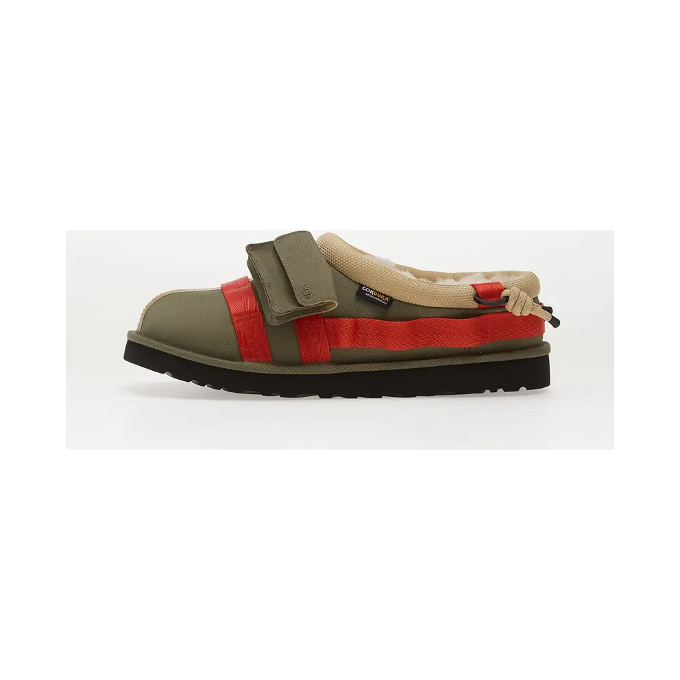 UGG Tasman Wildwood Slipper Burnt Olive Red Pepper