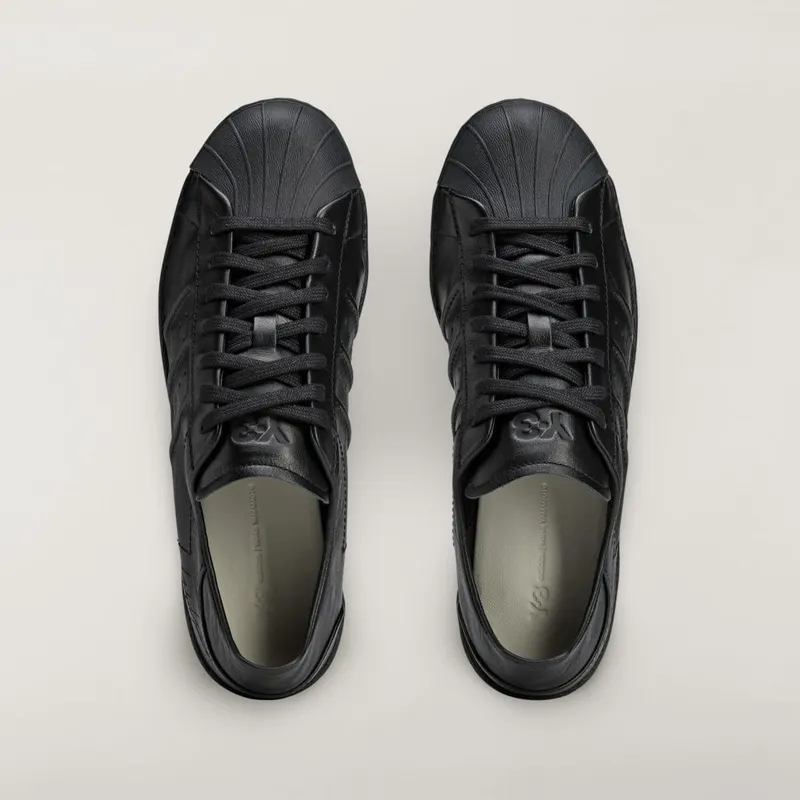 Adidas Y-3 Superstar Black / Black / Black (JR4217)