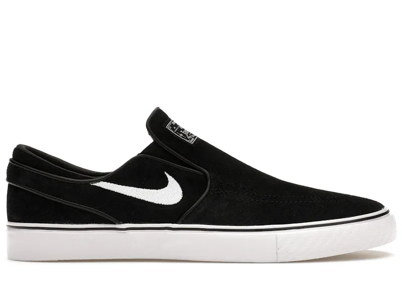 Nike SB Stefan Janoski+ Slip Black White (FN5893-001)