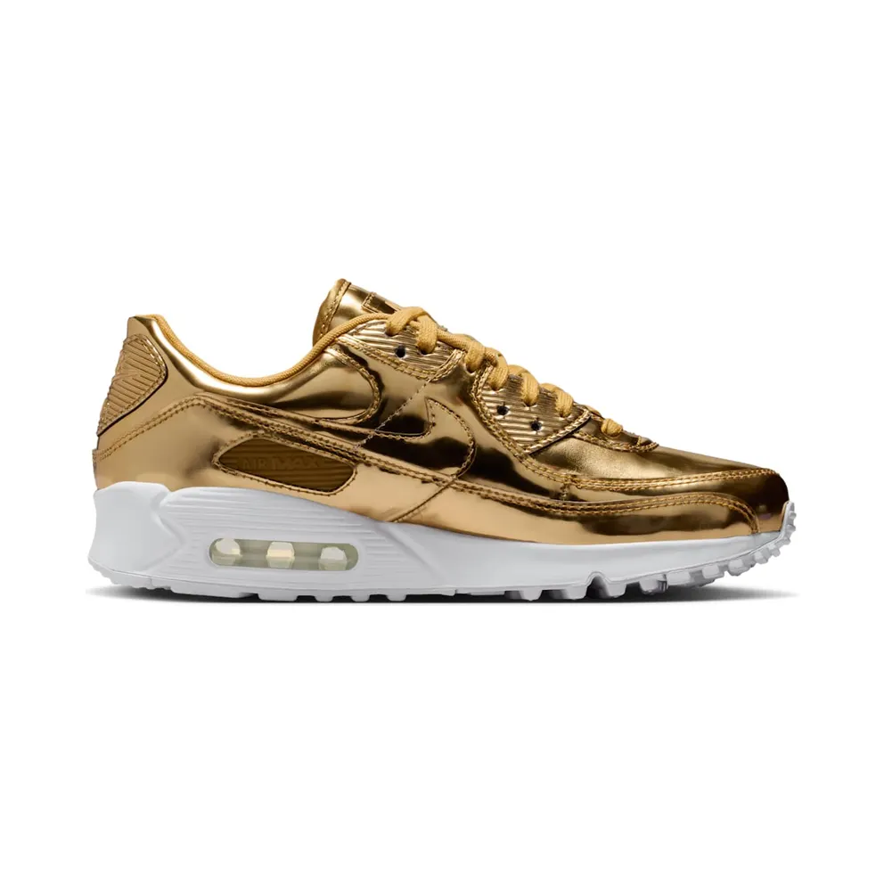 Nike Womens Air Max 90 ‘Metallic Pack’ Gold (2020) (CQ6639-700)